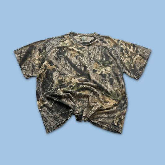 VINTAGE 90s MOSSY OAK REALTREE T SHIRT CAMO