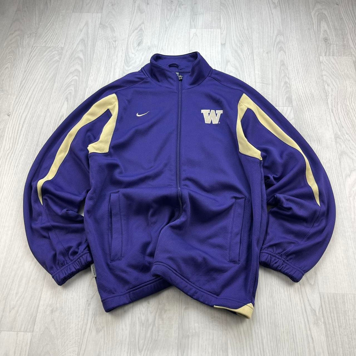 VINTAGE Y2K NIKE WASHINGTON TRACK JACKET PURPLE