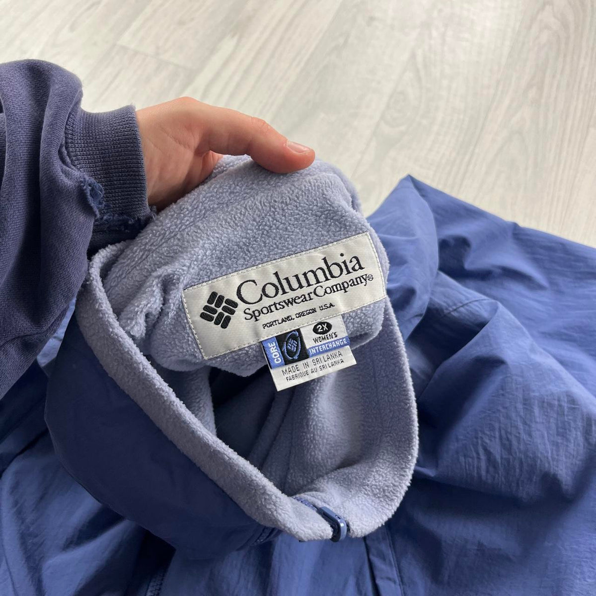 VINTAGE Y2K COLUMBIA TECHNICAL UTILITY SKI JACKET PURPLE