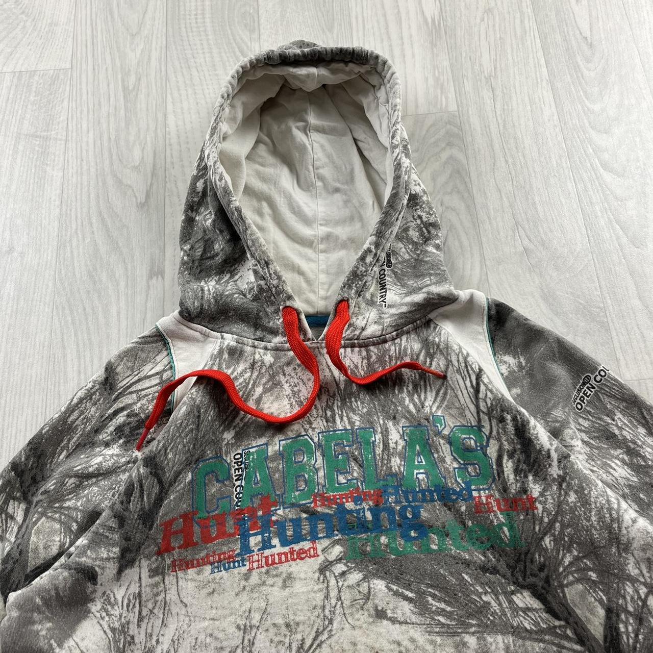 VINTAGE CABELAS REALTREE HOODIE CAMO