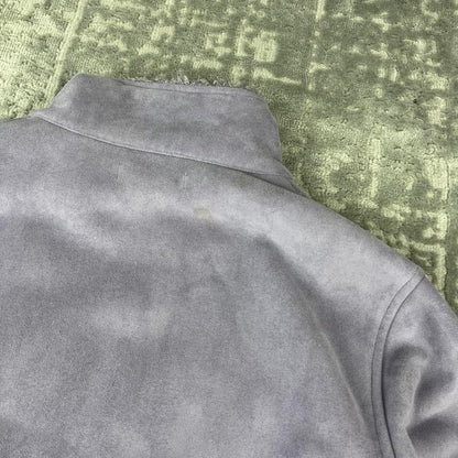 VINTAGE Y2K QUIKSILVER QUARTER ZIP FLEECE PURPLE LILAC