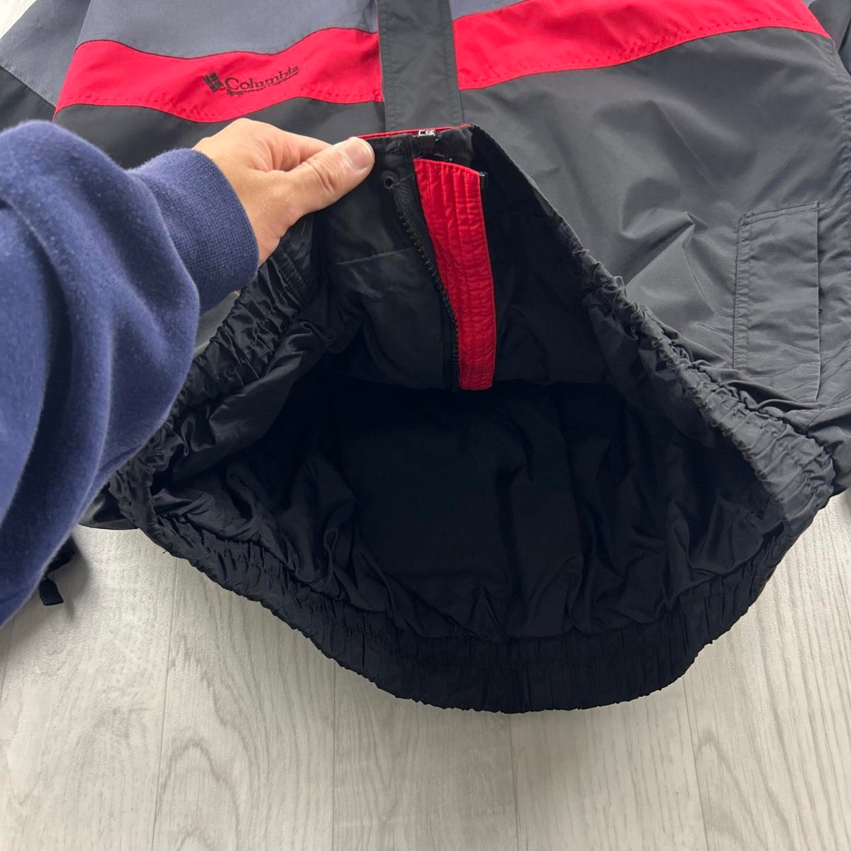 VINTAGE Y2K COLUMBIA BUGABOO UTILITY SKI JACKET BLACK