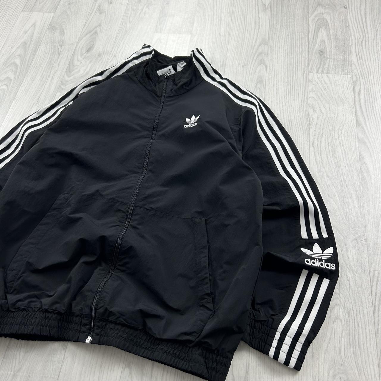 ADIDAS LIGHTWEIGHT TRACK JACKET BLACK