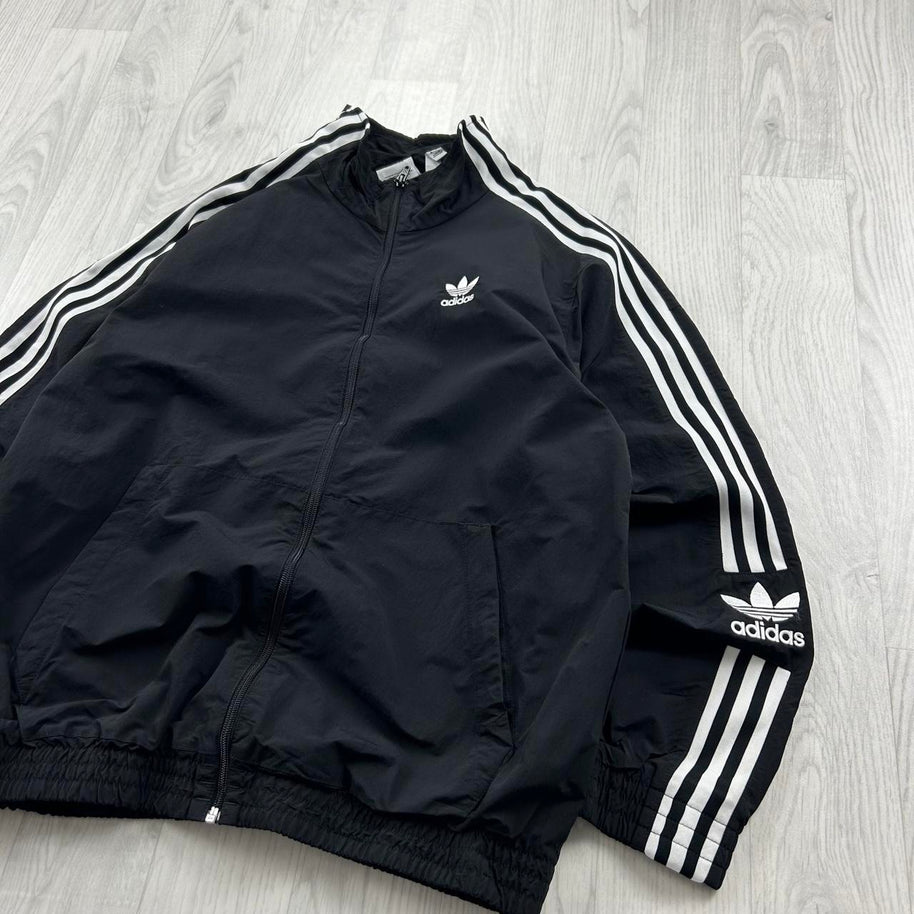ADIDAS LIGHTWEIGHT TRACK JACKET BLACK