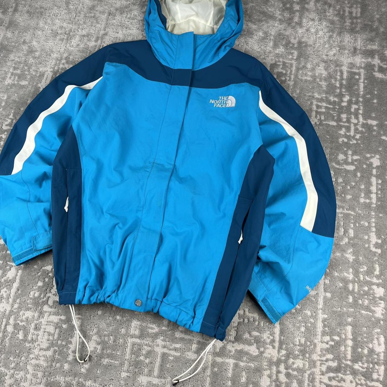 VINTAGE 00s THE NORTH FACE HYVENT TECHNICAL UTILITY JACKET BLUE