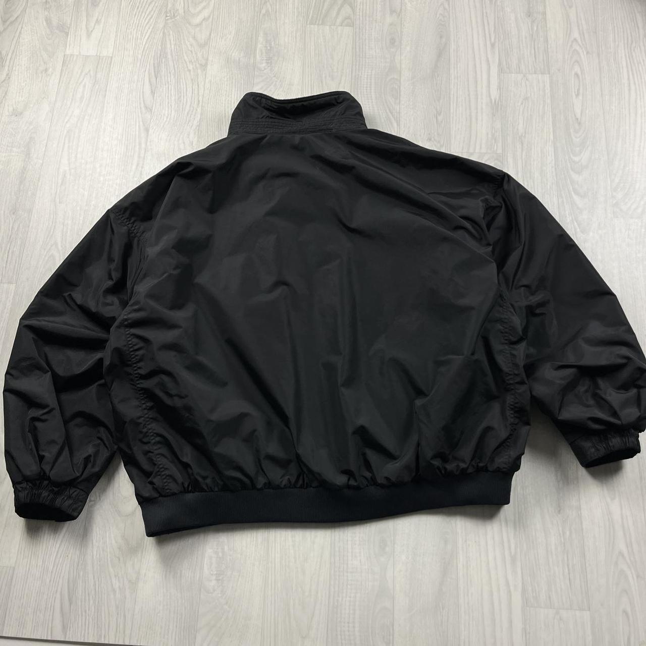 VINTAGE 00s COLUMBIA BOMBER FLEECE JACKET BLACK