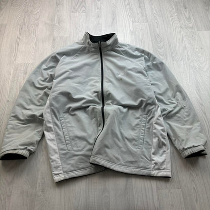 VINTAGE Y2K NIKE REVERSIBLE WINDBREAKER TRACKSUIT JACKET BLACK