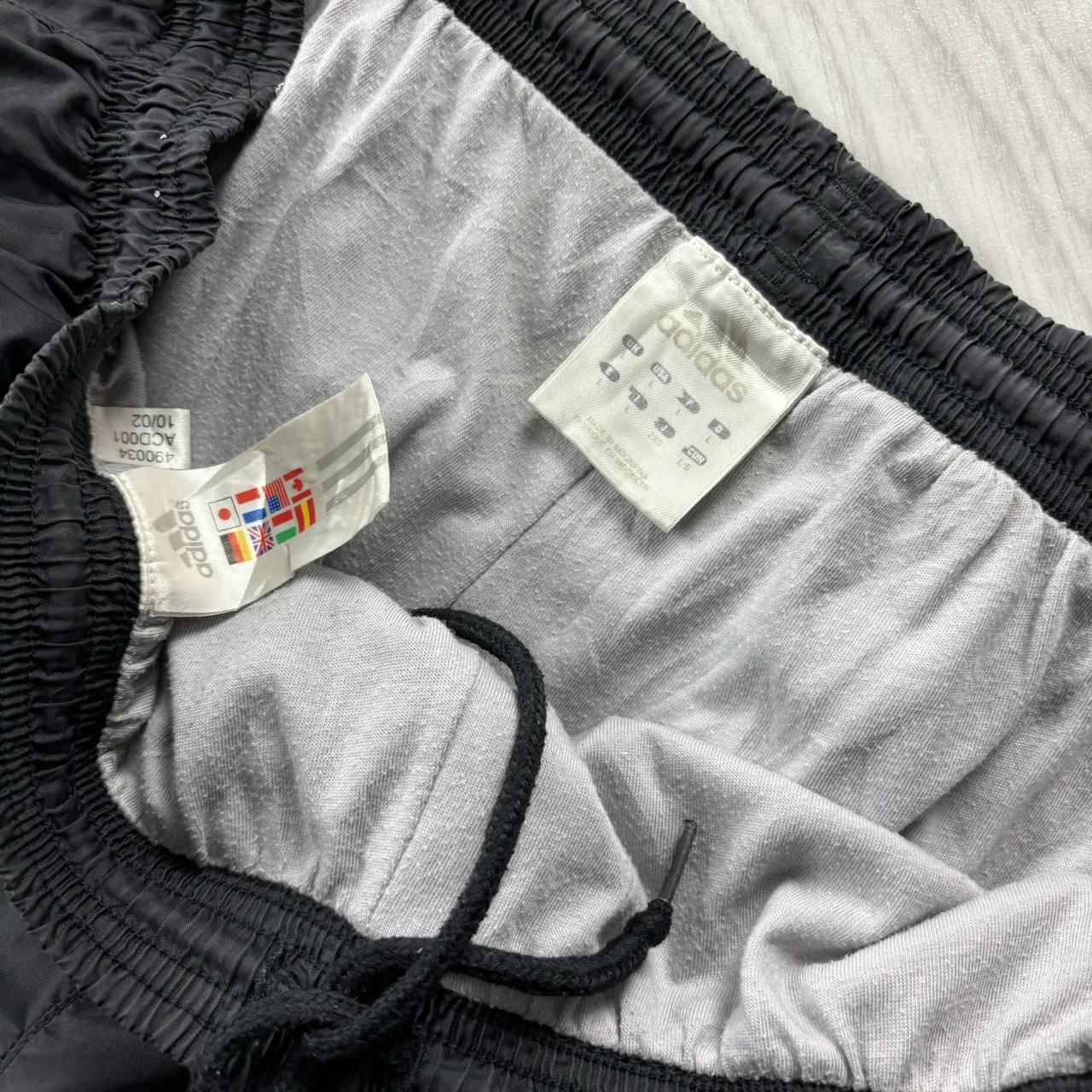 VINTAGE Y2K ADIDAS BAGGY TRACKSUIT BOTTOMS NAVY
