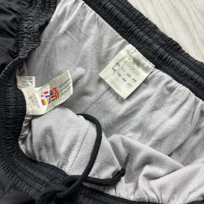 VINTAGE Y2K ADIDAS BAGGY TRACKSUIT BOTTOMS NAVY