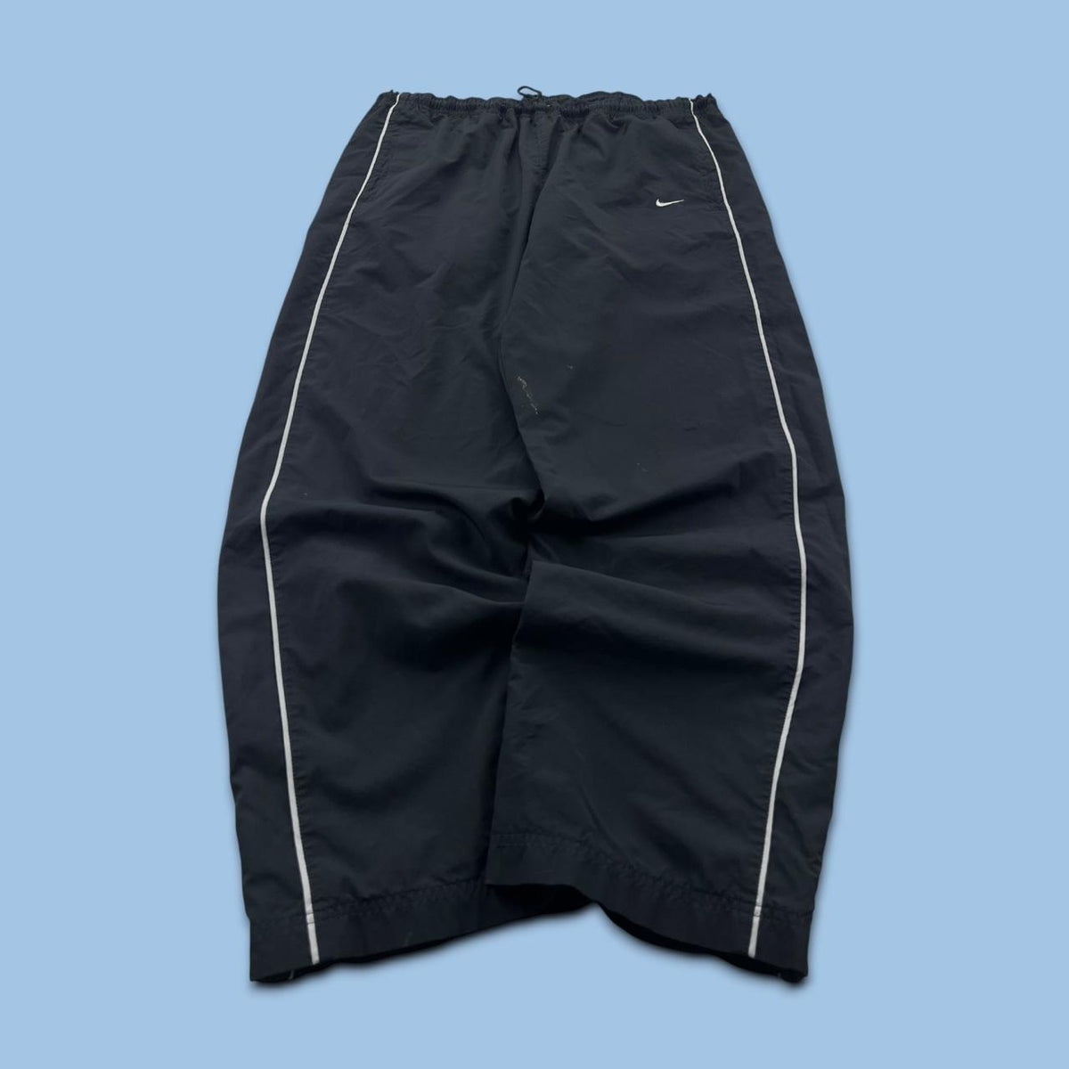 VINTAGE Y2K NIKE BAGGY TRACKSUIT BOTTOMS BLACK
