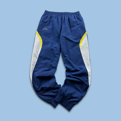 VINTAGE Y2K KAPPA BAGGY TRACKSUIT BOTTOMS BLUE