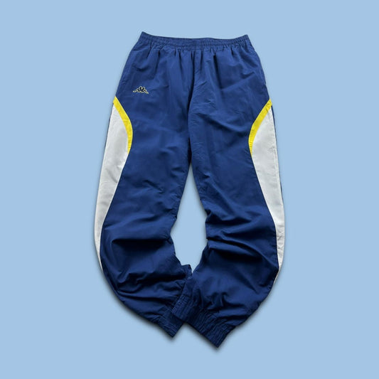 VINTAGE Y2K KAPPA BAGGY TRACKSUIT BOTTOMS BLUE