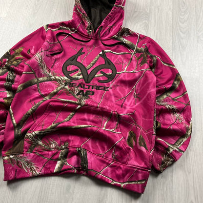 VINTAGE REALTREE HOODIE CAMO PINK