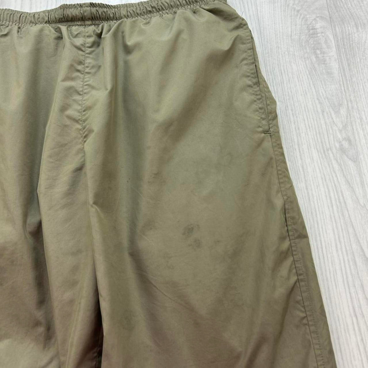 VINTAGE Y2K NIKE BAGGY TRACKSUIT BOTTOMS KHAKI