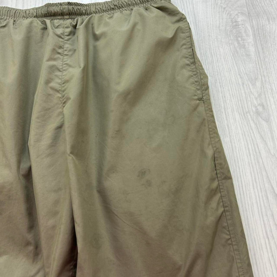 VINTAGE Y2K NIKE BAGGY TRACKSUIT BOTTOMS KHAKI