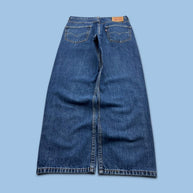 VINTAGE 00s LEVIS 550 BAGGY JEANS BLUE