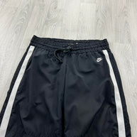VINTAGE Y2K NIKE LOW RISE BAGGY TRACKSUIT BOTTOMS BLACK
