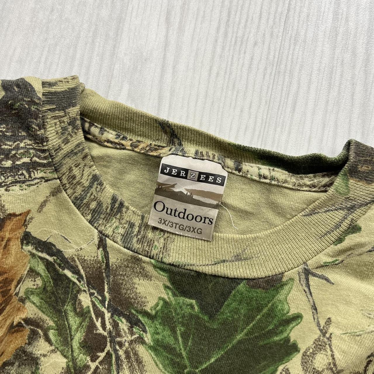 VINTAGE Y2K REALTREE JERZEES LONG SLEEVE T SHIRT CAMO