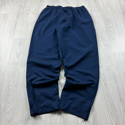 UNDER ARMOUR BAGGY TRACKSUIT BOTTOMS NAVY