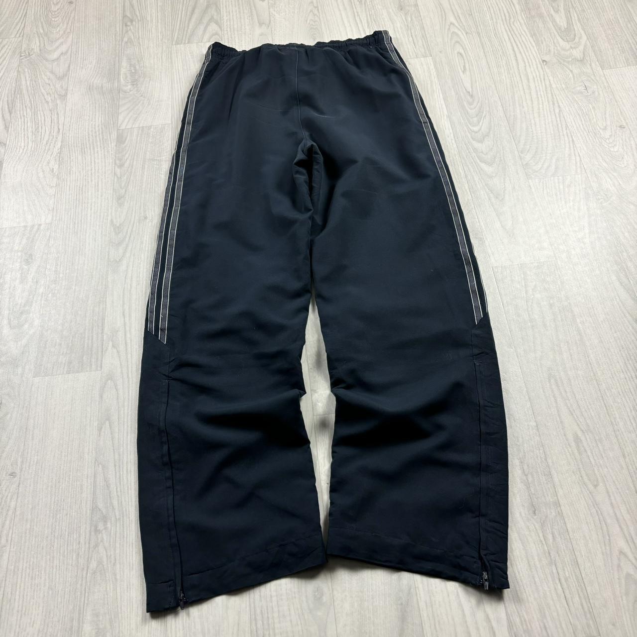 VINTAGE Y2K ADIDAS BAGGY TRACKSUIT BOTTOMS NAVY