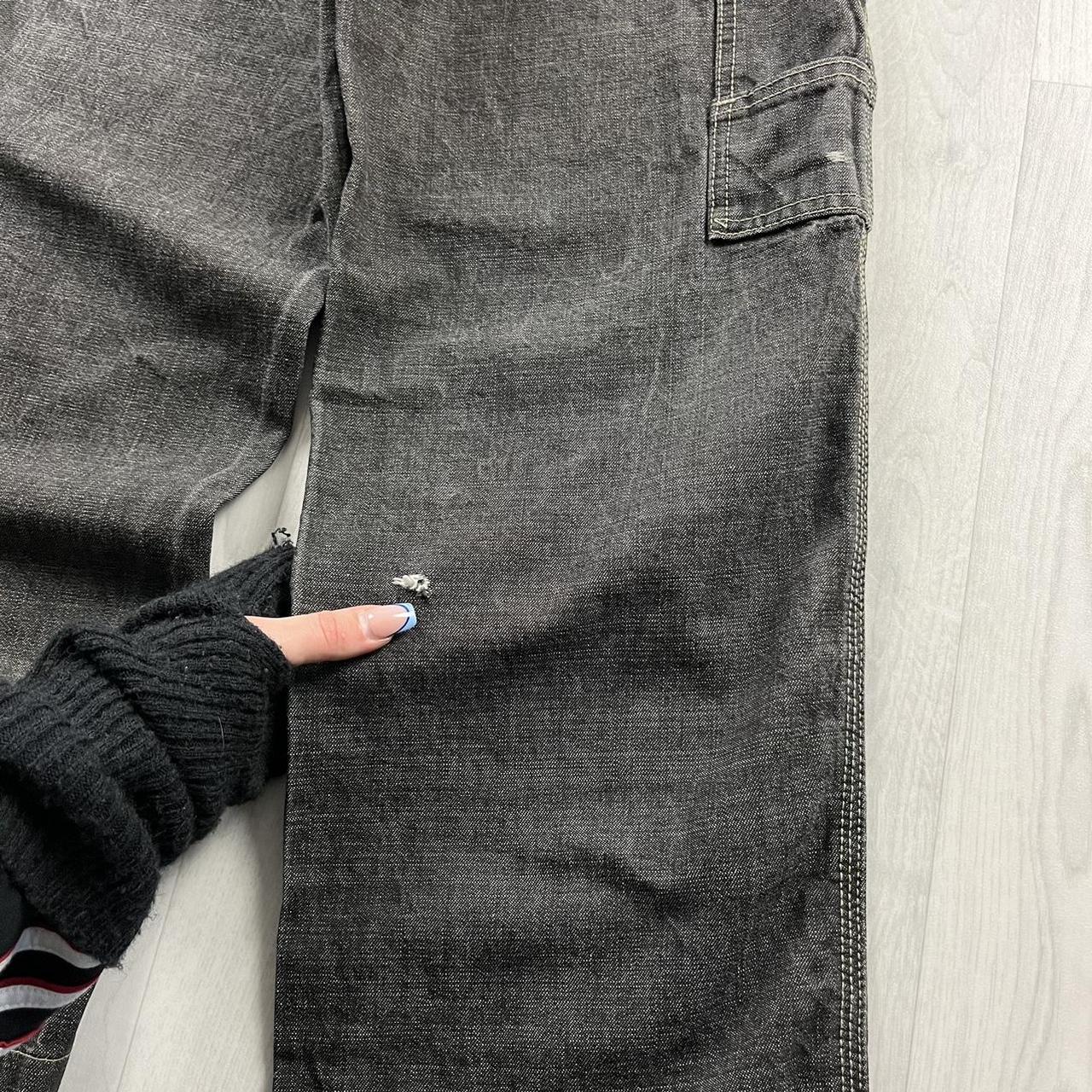 VINTAGE LEVIS STRAIGHT LEG CARPENTER JEANS FADED BLACK