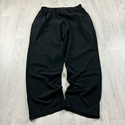 VINTAGE 00s CHAMPION BAGGY LIGHTWEIGHT SWEATPANTS BLACK