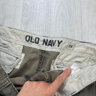 VINTAGE Y2K OLD NAVY BAGGY CAMO CARGO SHORTS