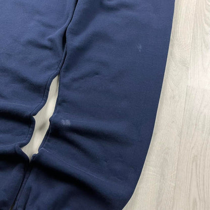 VINTAGE RUSSELL ATHLETIC BLANK BAGGY COTTON SWEATPANTS NAVY