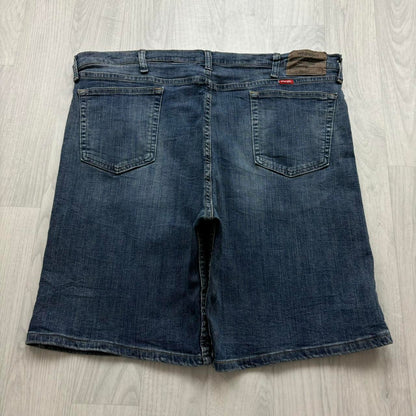 VINTAGE 00s WRANGLER BAGGY LOOSE JORTS NAVY