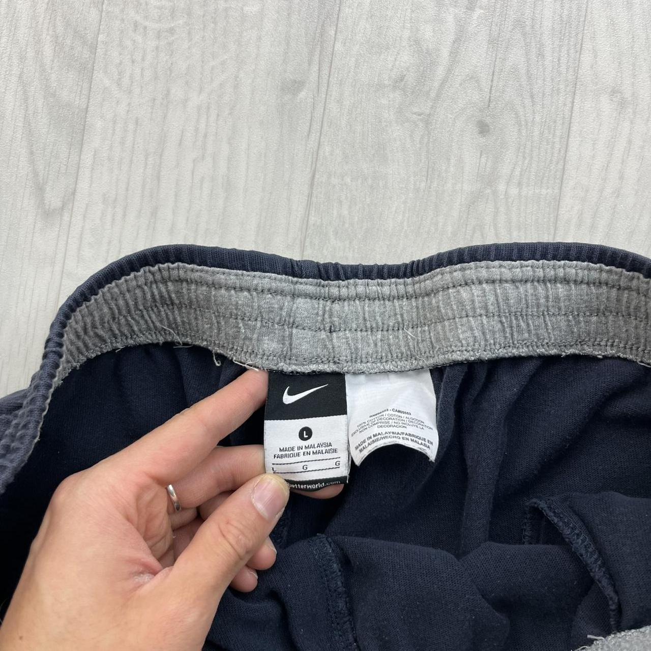 VINTAGE Y2K NIKE BAGGY LIGHTWEIGHT SWEATPANTS NAVY