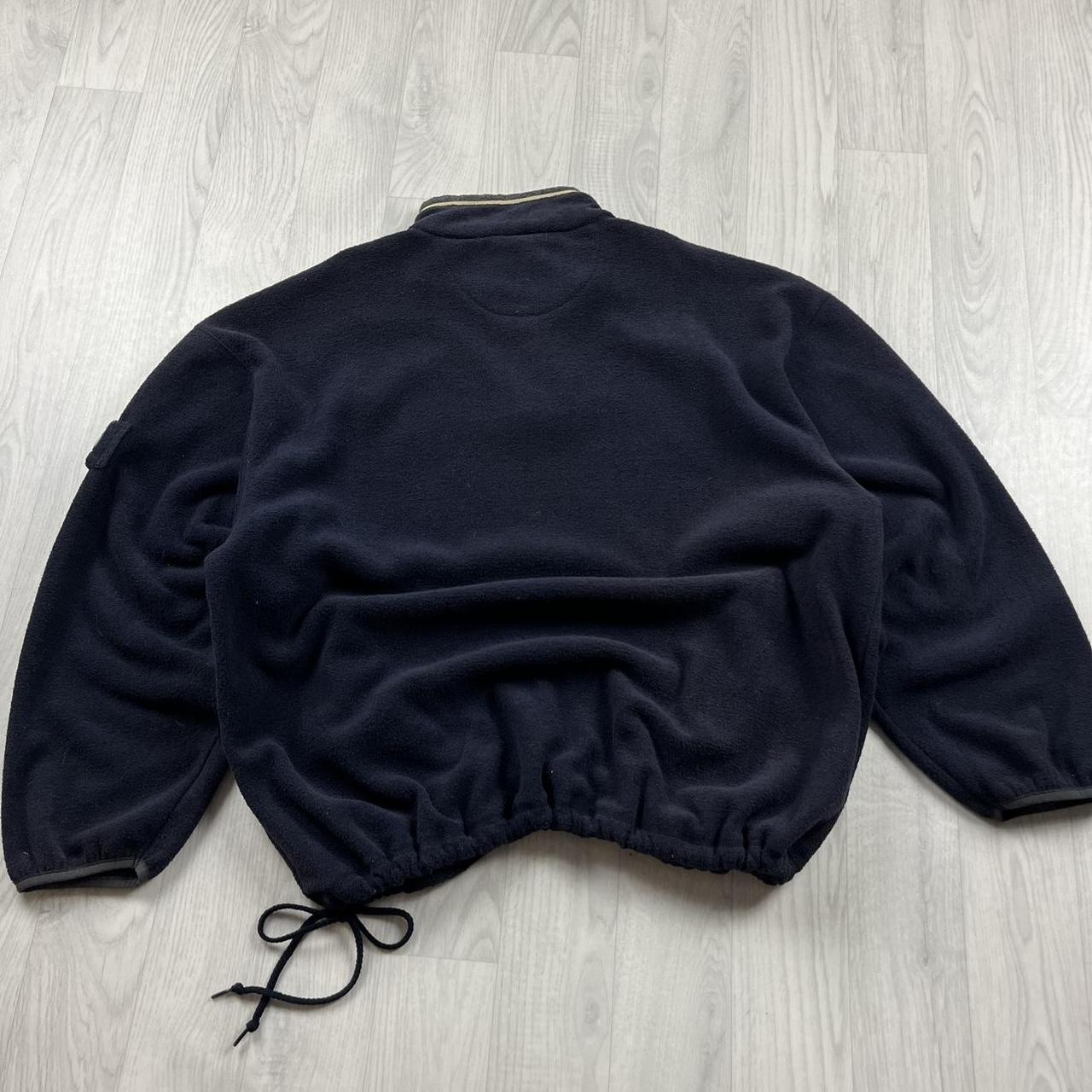 VINTAGE Y2K PUMA QUARTER ZIP TECHNICAL FLEECE SWEATSHIRT NAVY