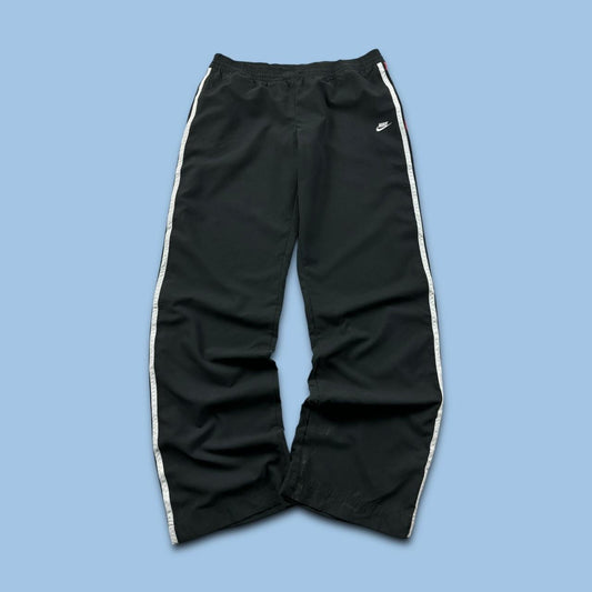VINTAGE Y2K NIKE BAGGY TRACKSUIT BOTTOMS BLACK