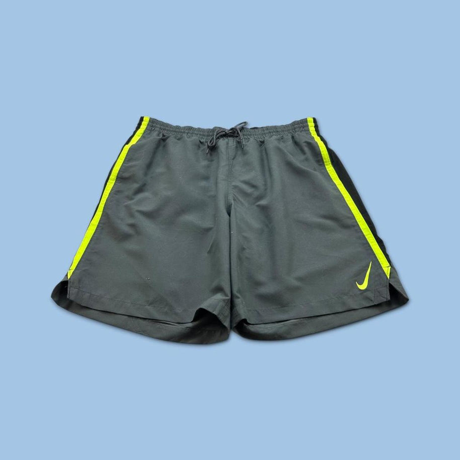 VINTAGE Y2K NIKE BAGGY SPORT SHORTS GREY