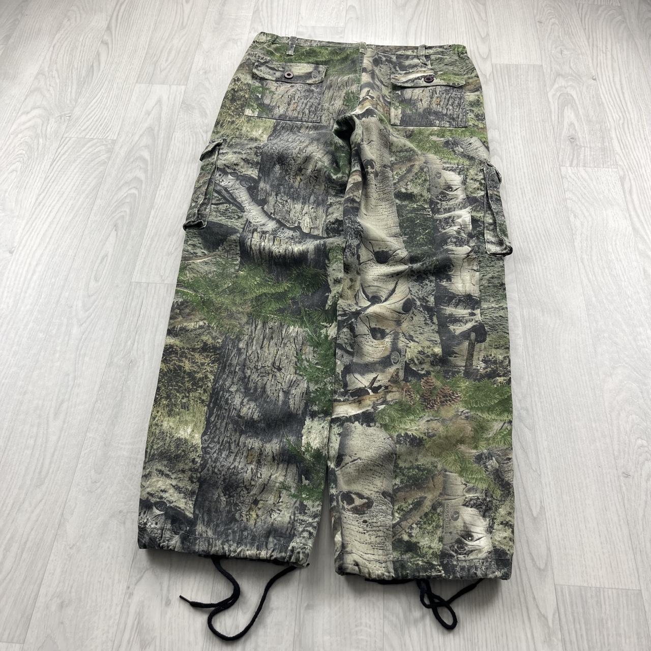 VINTAGE MOSSY OAK BAGGY CAMO CARGO PANTS