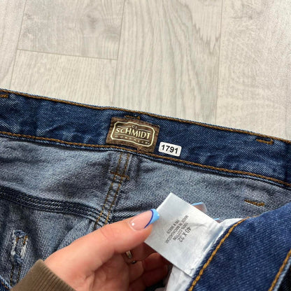 VINTAGE SCHMIDT BAGGY CARPENTER JEANS BLUE
