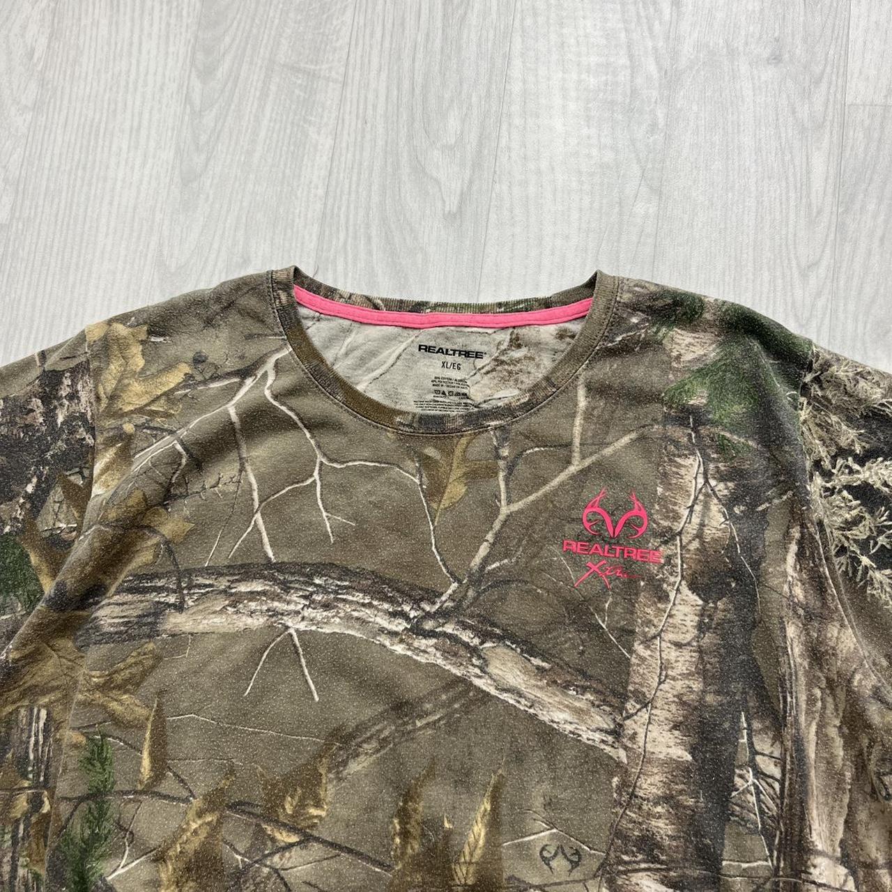 VINTAGE Y2K REALTREE BABY TEE CAMO
