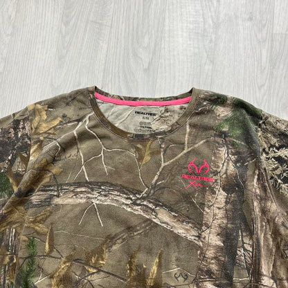 VINTAGE Y2K REALTREE BABY TEE CAMO