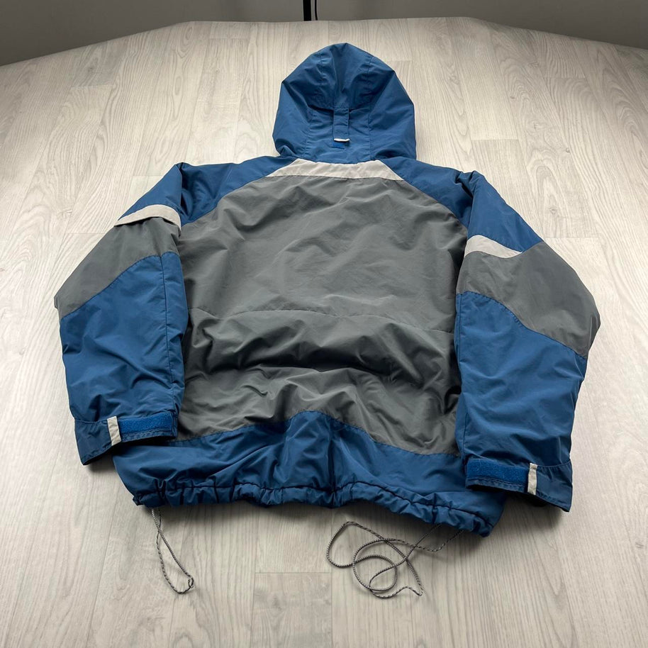 VINTAGE Y2K COLUMBIA TECHNICAL SKI JACKET BLUE