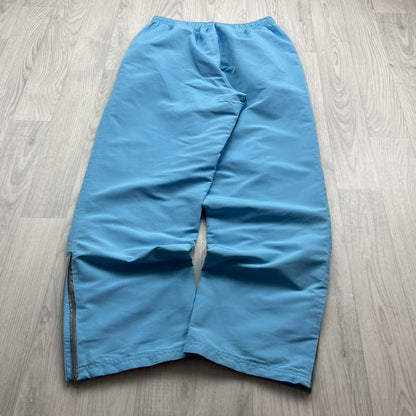 VINTAGE Y2K REEBOK BAGGY TRACKSUIT BOTTOMS BABY BLUE