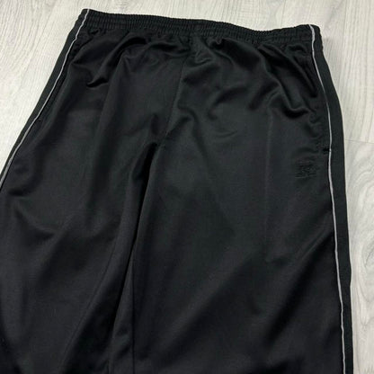 VINTAGE Y2K STARTER BAGGY TRACKSUIT BOTTOMS BLACK