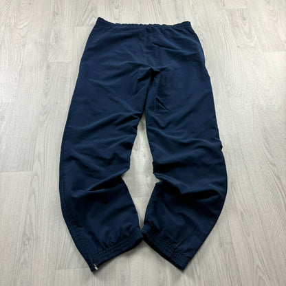 VINTAGE Y2K ADIDAS BAGGY TRACKSUIT BOTTOMS NAVY