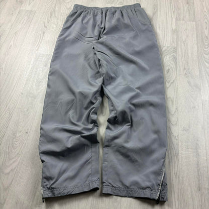 VINTAGE Y2K STARTER BAGGY TRACKSUIT BOTTOMS GREY
