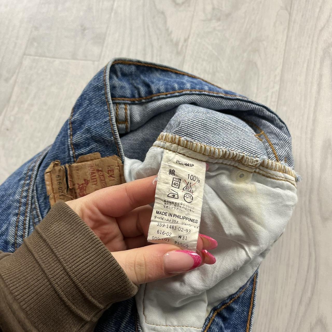 VINTAGE LEVIS RED TABS STRAIGHT TAPERED JEANS BLUE