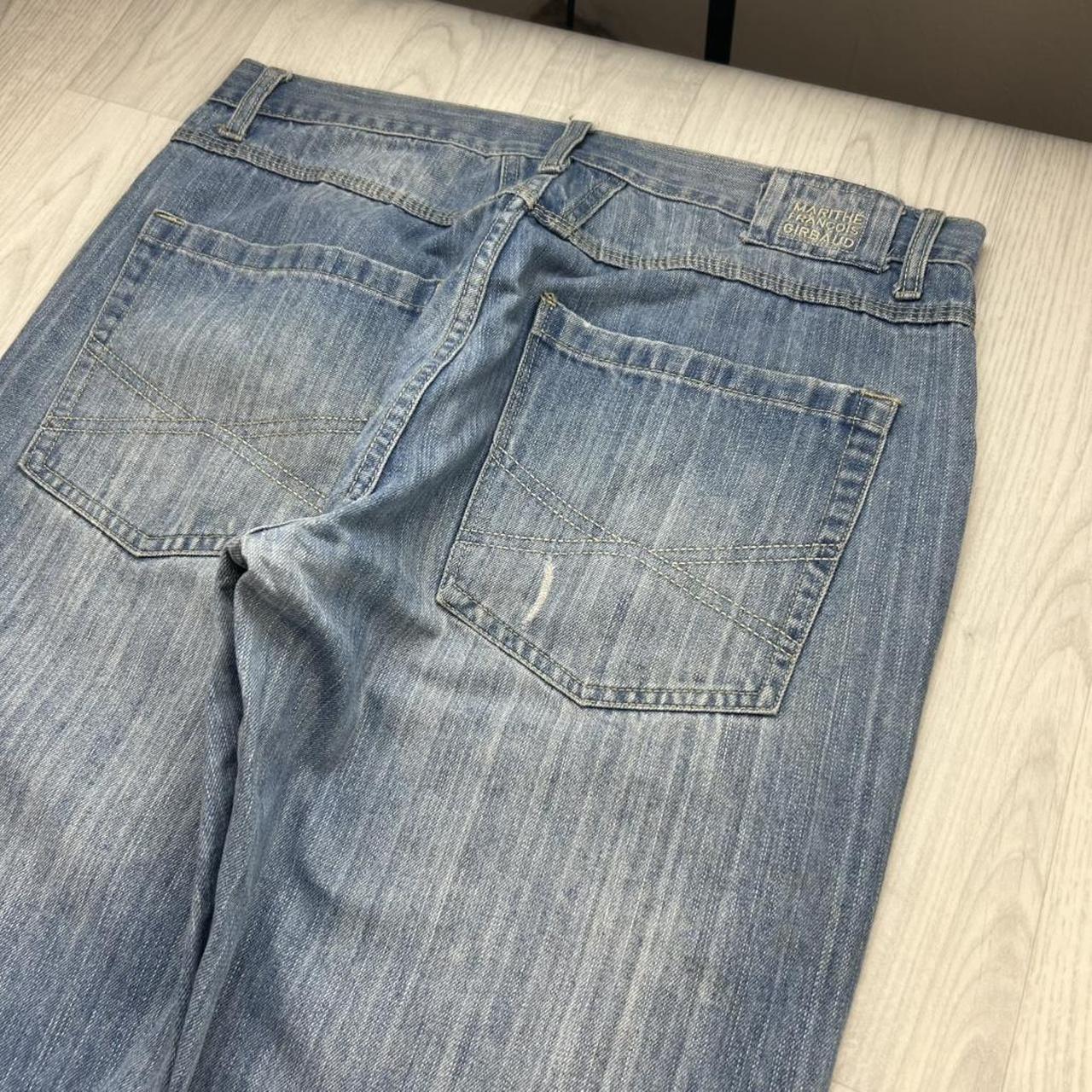 VINTAGE Y2K MARITHE FRANCOIS GIRBAUD BAGGY JEANS BLUE