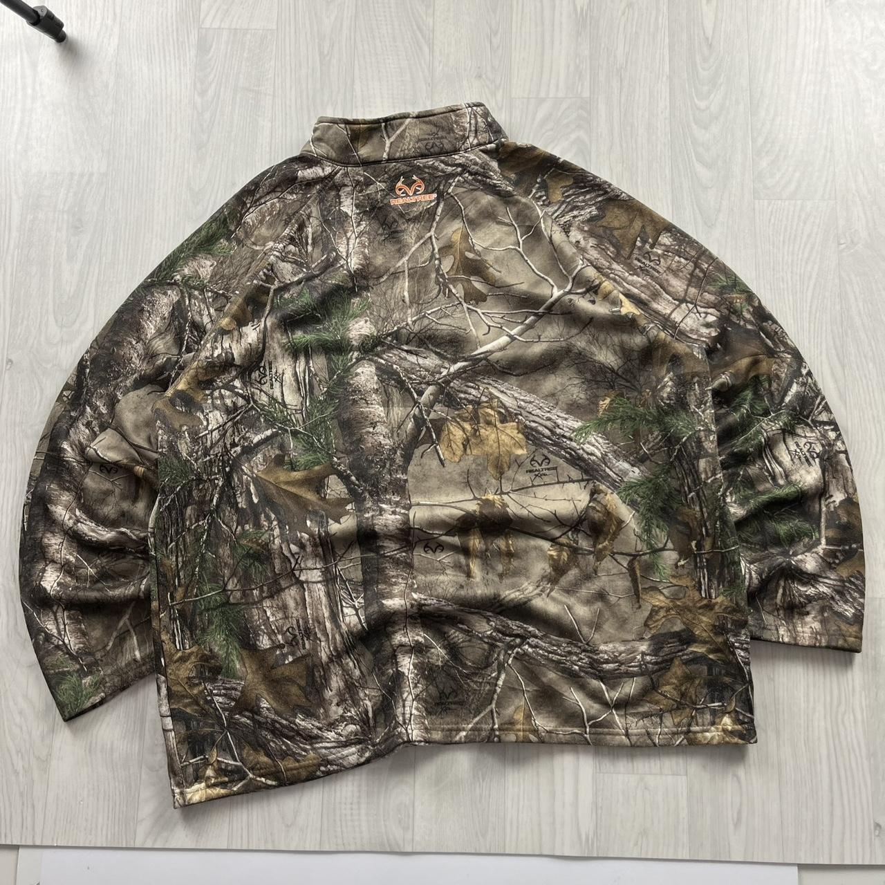 VINTAGE REALTREE QUARTER ZIP SWEATSHIRT CAMO