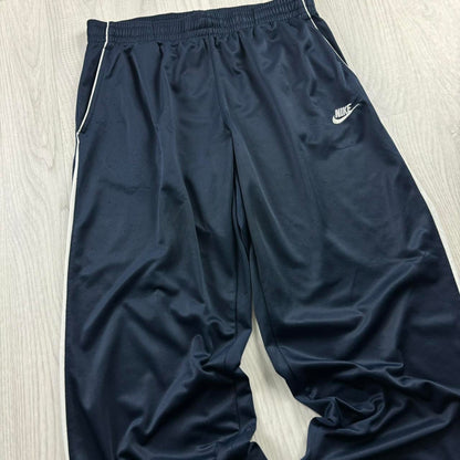 VINTAGE Y2K NIKE BAGGY TRACKSUIT BOTTOMS NAVY