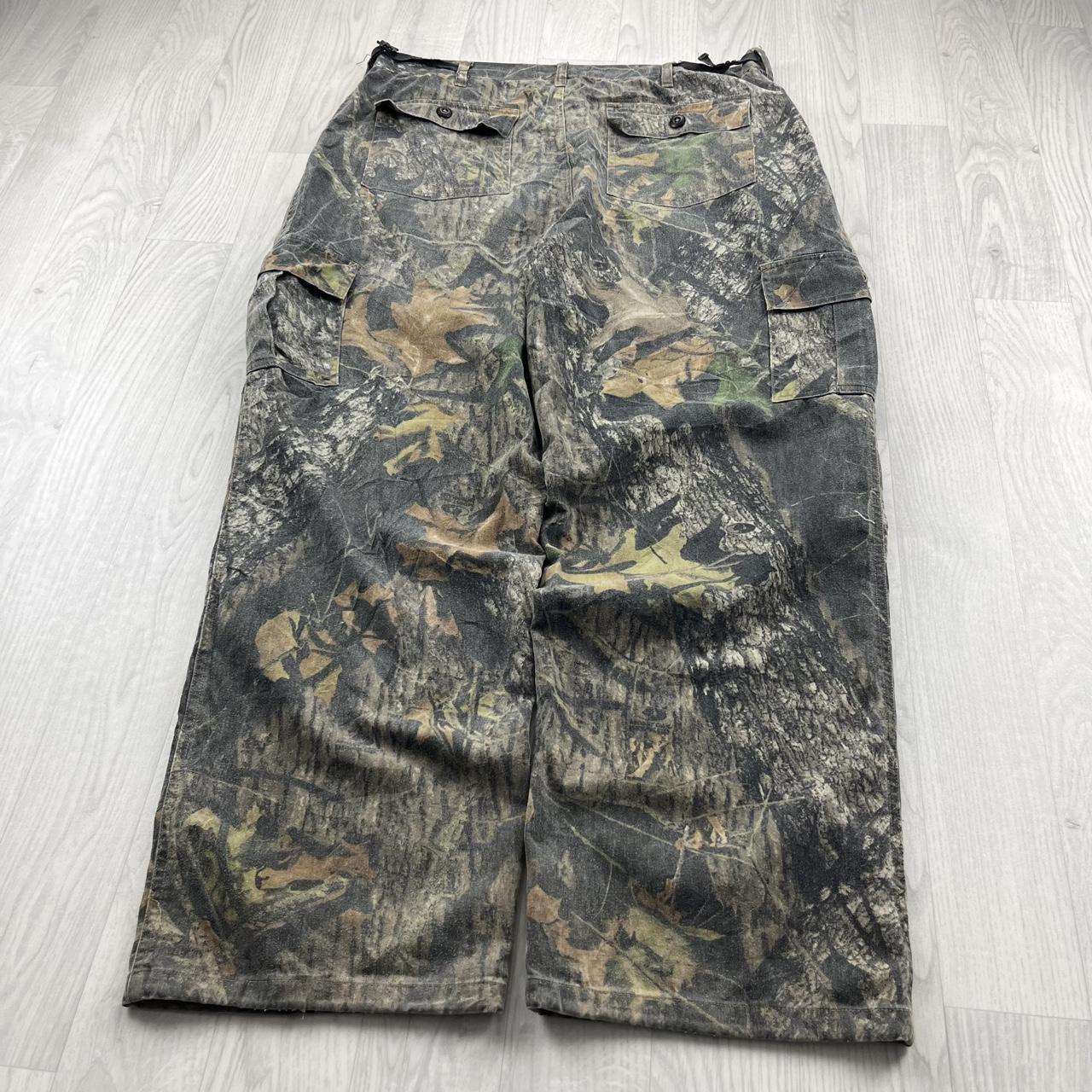 VINTAGE JERZEES REALTREE BAGGY CAMO CARGO PANTS