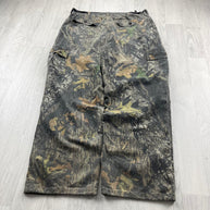 VINTAGE JERZEES REALTREE BAGGY CAMO CARGO PANTS