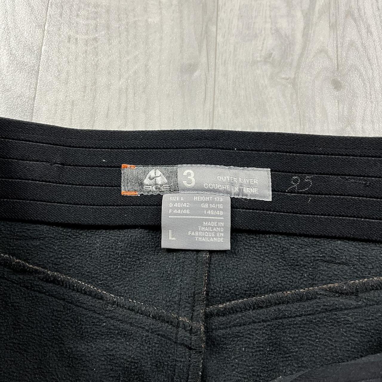 VINTAGE Y2K NIKE ACG BAGGY SKI PANTS SALOPETTES BROWN