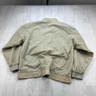 VINTAGE Y2K HELLY HANSEN WINDBREAKER JACKET BEIGE
